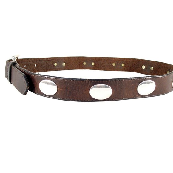 ANOTHER LINE Silver Mirror Concho Belt Women\'s 30 main image 8